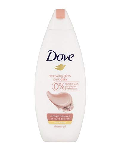 6er Pack - Dove Duschgel Women - Renewing Glow Pink Clay - 250ml von Dove