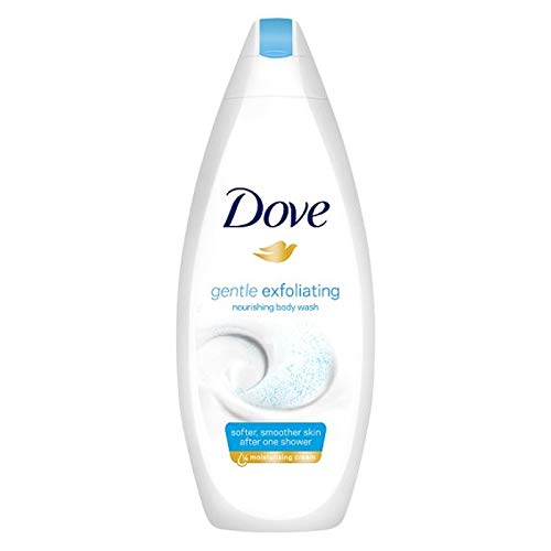 6er Pack - Dove Shower Gel Women - Gentle Exfoliating (Sanftes Peeling) - pflegt die Oberflächenschichten der Haut - 250 ml von Dove