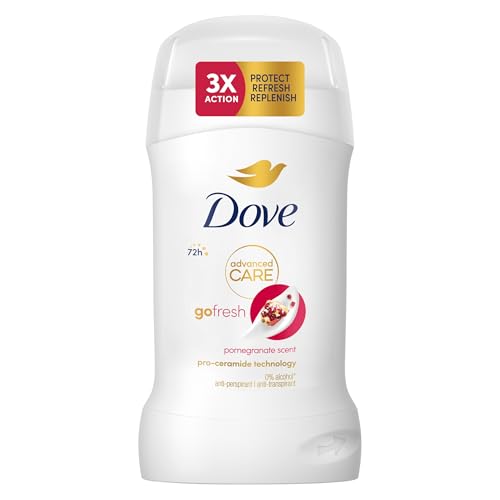 Dove Advanced Care Go Fresh Granatapfel Duft Women Anti-Transpirant Deo Stick für 72 Stunden Schweißschutz mit Pro-Ceramid-Technologie 50 ml von Dove