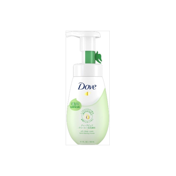 Dove - Beauty Moisture Creamy Foam Face Wash - 150ml - Oil Clear Care von Dove