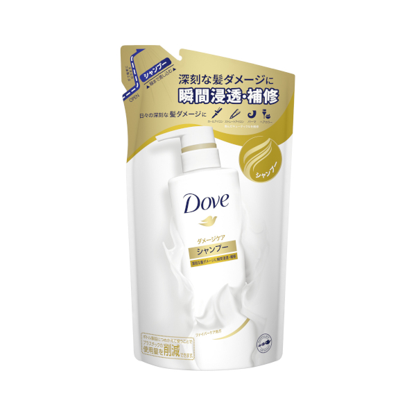 Dove - Damage Care Shampoo Refill - 350g von Dove