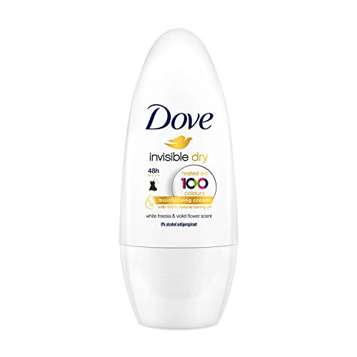 Dove Invisible Dry Anti-Transpirant Deodorant Roll On für Damen, 50 ml von Dove