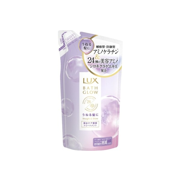 Dove - LUX Bath Glow Straight & Shine Treatment Refill - 350g von Dove