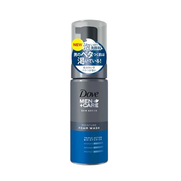 Dove - Men+ Care Moisture Foam Face Wash - 140ml von Dove