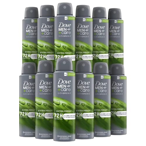 Dove Men Care Advanced Herren-Deodorant Extra Fresh 72h 150 ml (12) von Dove