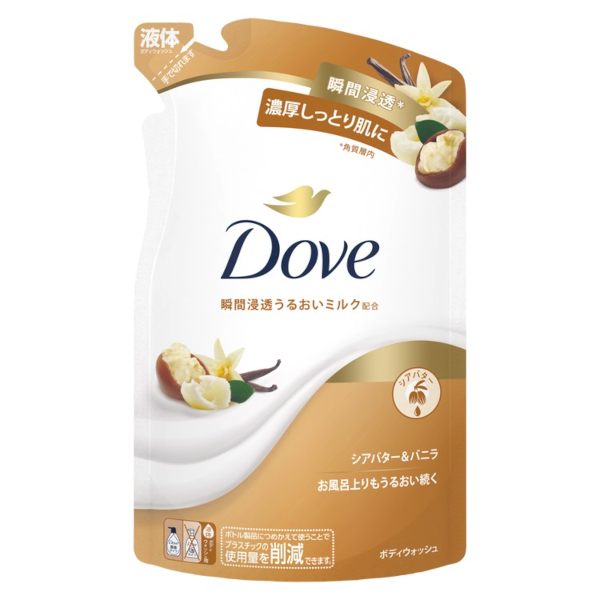 Dove Japan - Shea Butter & Vanilla Body Wash Refill - 330g von Dove Japan