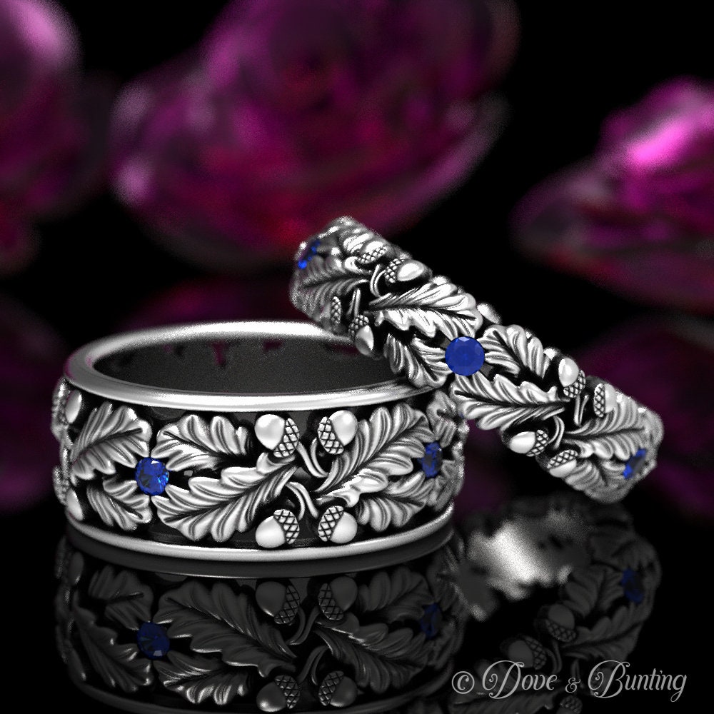 Eichel Ring Set, Ring, Für Männer, Eichelring, Männer von DoveAndBunting