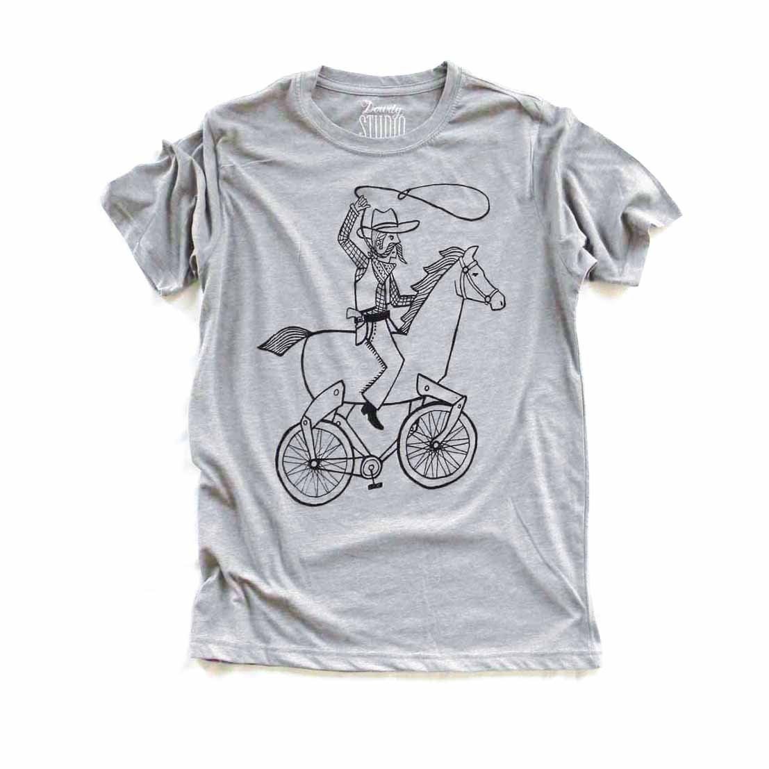 Lasso-stache // Erwachsenes Crew-T-Shirt von DowdyStudio