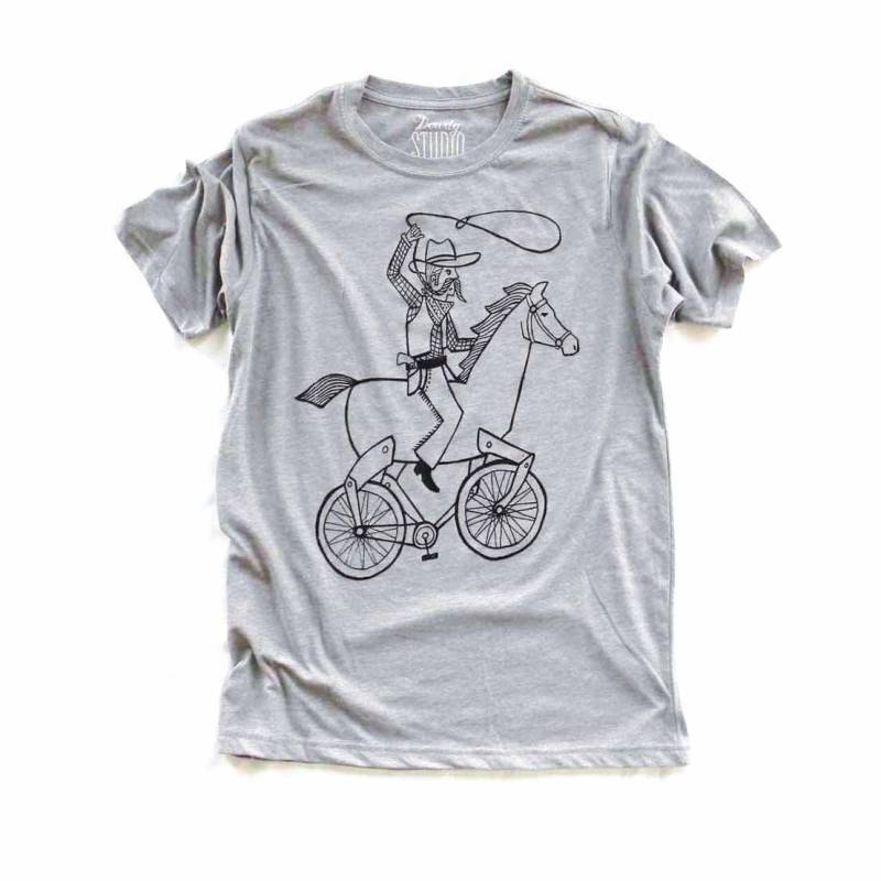 Lasso-stache // Erwachsenes Crew-T-Shirt von DowdyStudio