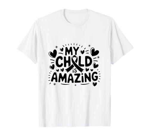 Mein Kind ist unglaublich, das Down-Syndrom Awareness Month Warrior T-Shirt von Down Syndrome Awareness Support Trisomy 21 GIFT