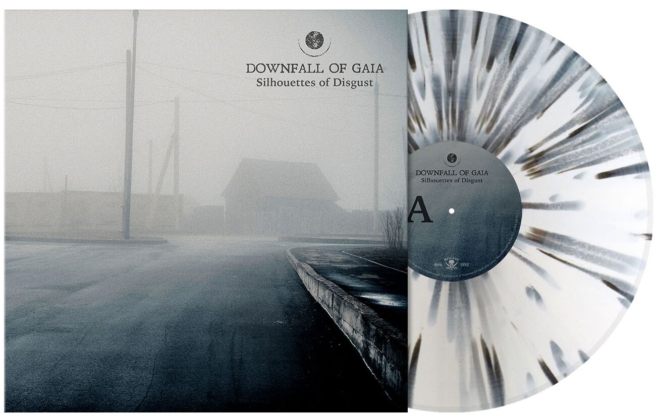 Downfall Of Gaia Silhouettes of disgust LP farbig von Downfall Of Gaia