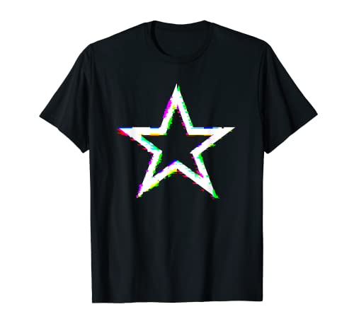 Cyber Y2K Star Downtown Girl Aesthetic Grunge T-Shirt Cyber Y2K Star Downtown Girl Aesthetic Grunge T-Shirt von Downtown Girl Aesthetic Cyber Y2K Star Early 2000s