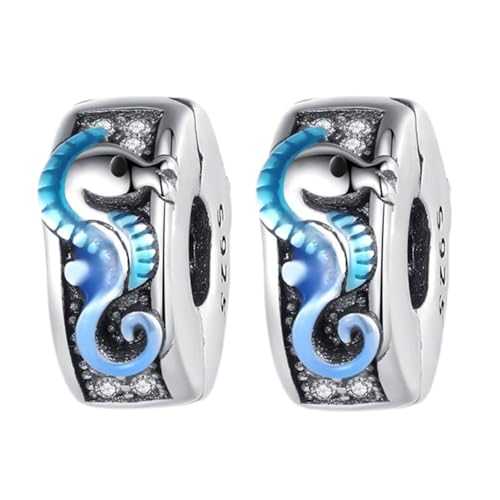 Doyafer Starfish Clip Set Positionierung Clip Zweiteilig Set 925 Sterling Silber Charms Fit Frauen Armband Perlen Anhänger Geschenke für Frauen Doyafer Starfish Clip Set Positionierung Clip Zweiteilig Set 925 Sterling Silber Charms Fit Frauen Armband Perlen Anhänger Geschenke für Frauen von Doyafer
