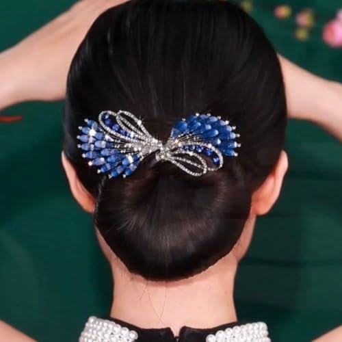 Eleganter Und Zarter Haarknoten-Maker Für Frauen, Dekorativer Dutt-Maker in Blattform, Elegante Haaraccessoires, Lockenwickler Mit French-Twist-Frisur, Dutt-Clips(E) von Dpptgh