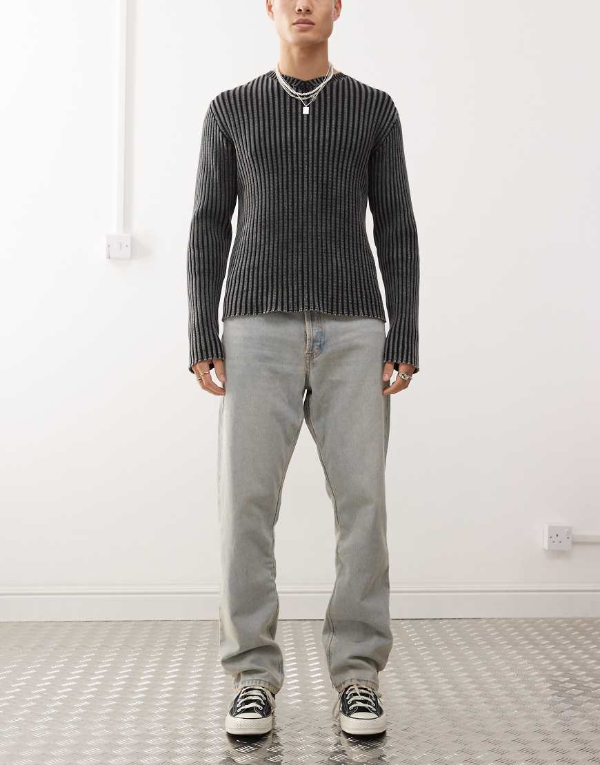 Dr. Denim - Dash - Jeans in heller Canyon-Vintage-Waschung mit geradem Schnitt und regulärer Passform-Blau von Dr Denim