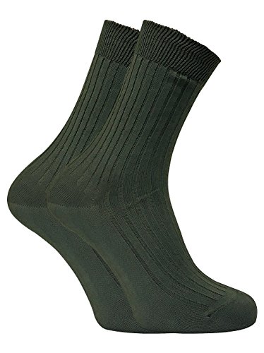 Dr Hunter - 2er pack herren 100 baumwolle outdoor dünn socken für trekking (45-47 eur, DHB) von Dr Hunter