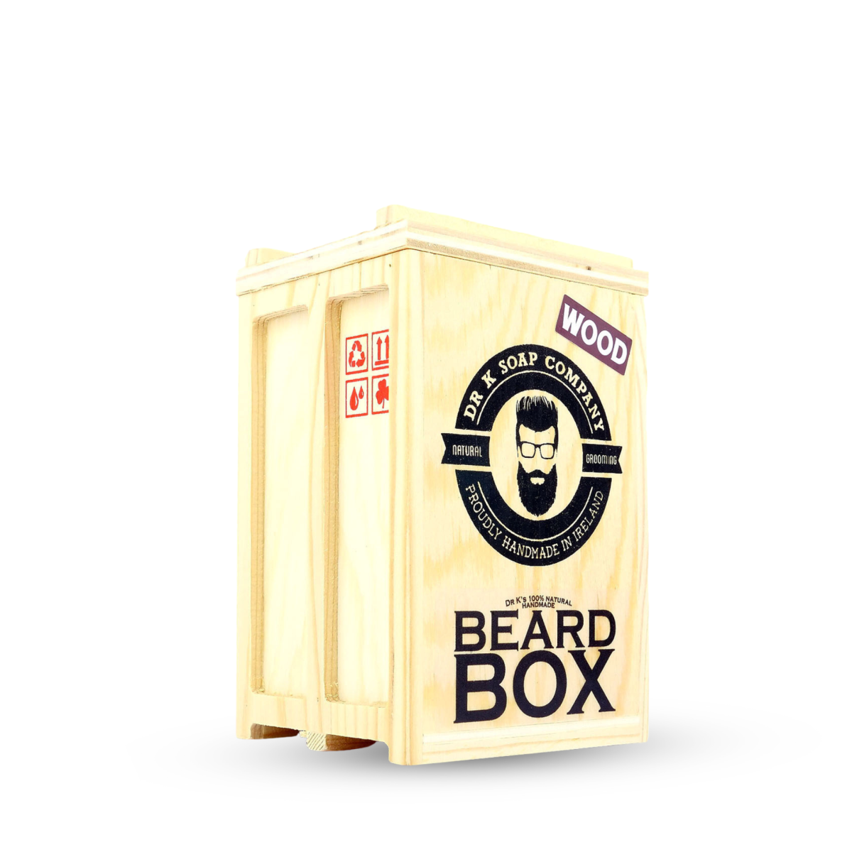 Dr K Soap Company Wood Beard Box von Dr K Soap Company