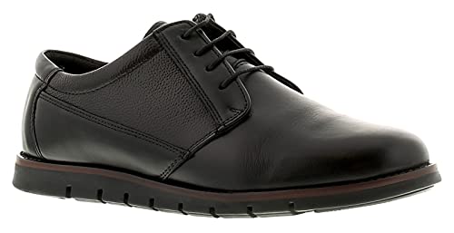 Dr Keller Angus Herren-Derby-Schuhe, Leder, Schwarz, Schwarz - Schwarz - Größe: 40 2/3 EU Dr Keller Angus Herren-Derby-Schuhe, Leder, Schwarz, Schwarz - Schwarz - Größe: 40 2/3 EU von Dr Keller