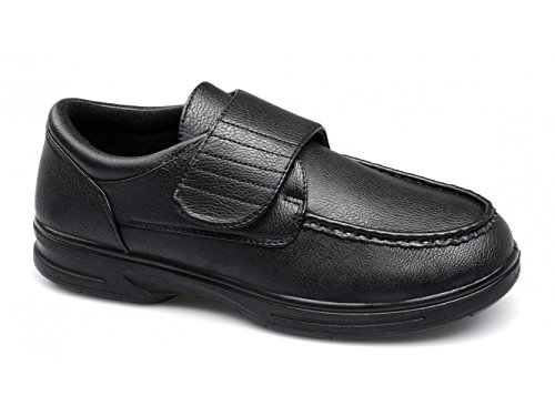Dr Keller Tony Herren Touch Fasten Comfort Wide Fit Schuhe Braun, Schwarz , 40 EU von Dr Keller