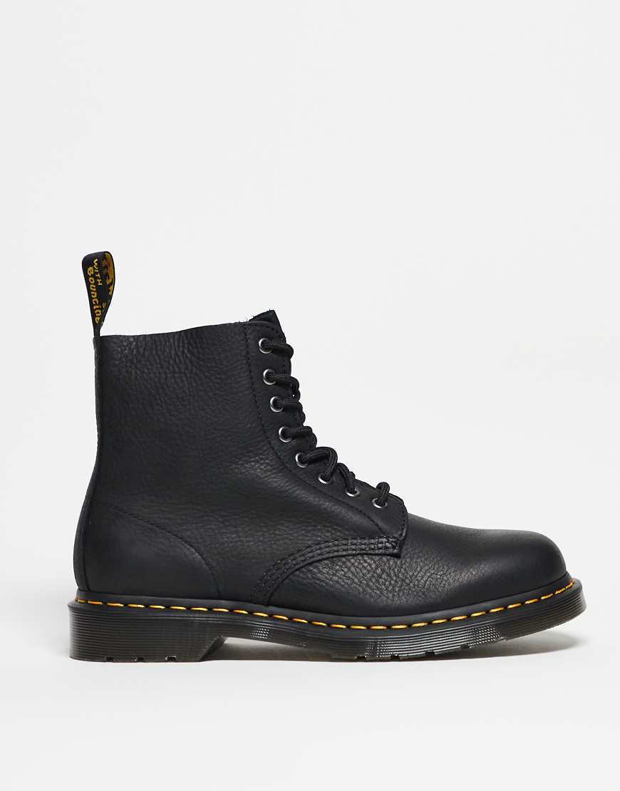 Dr. Martens - 1460 Pascal - Stiefel in einfarbigem Schwarz mit 8 Ösen Dr. Martens - 1460 Pascal - Stiefel in einfarbigem Schwarz mit 8 Ösen von Dr Martens