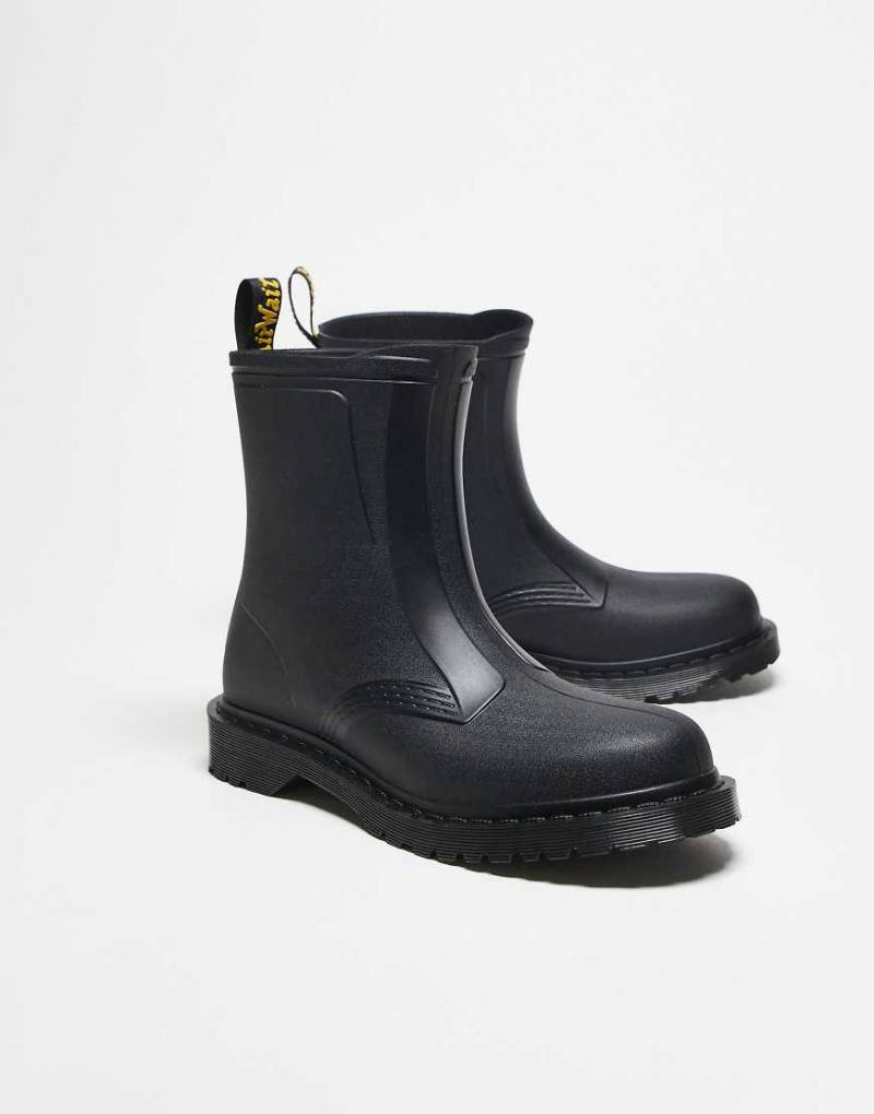 Dr. Martens - 1460 - Regenstiefel in Schwarz von Dr Martens