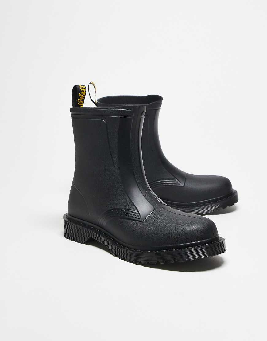 Dr. Martens - 1460 - Regenstiefel in Schwarz von Dr Martens