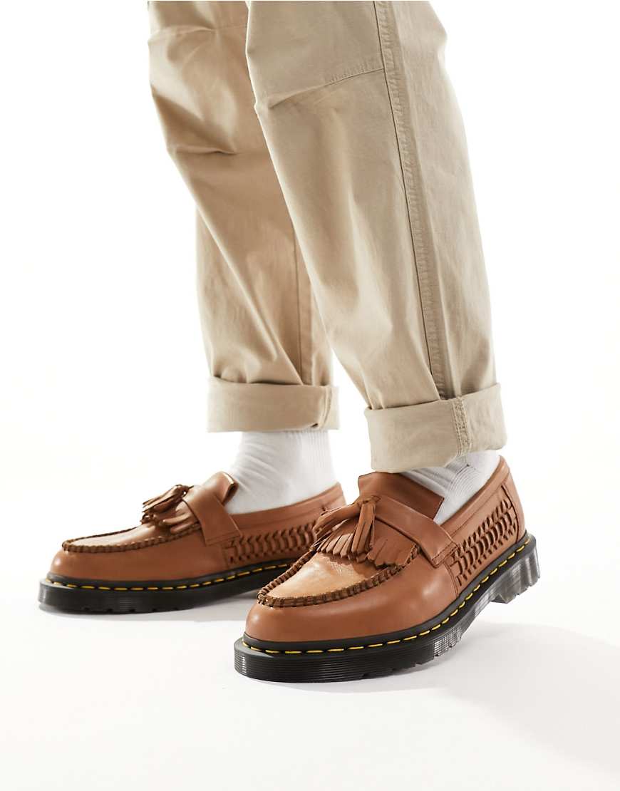 Dr. Martens - Adrian - Web-Loafer in Hellbraun mit Quasten Dr. Martens - Adrian - Web-Loafer in Hellbraun mit Quasten von Dr Martens