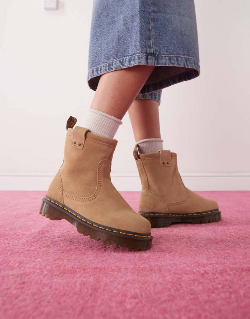 Dr. Martens - Anistone Lo - Stiefel in Savannah-Hellbraun von Dr Martens