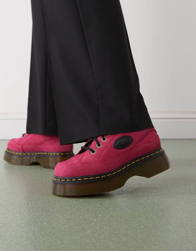 Dr. Martens - Buzz - Schuhe in Fuchsiarosa mit 5 Ösen von Dr Martens