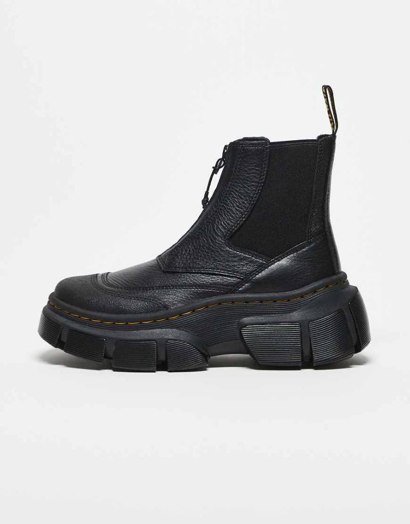 Dr. Martens - DMXL - Chelsea-Stiefel in Schwarz mit Reißverschluss von Dr Martens