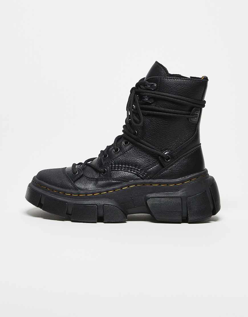 Dr. Martens - DMXL - Schnürstiefel in Schwarz mit 8 Ösen von Dr Martens