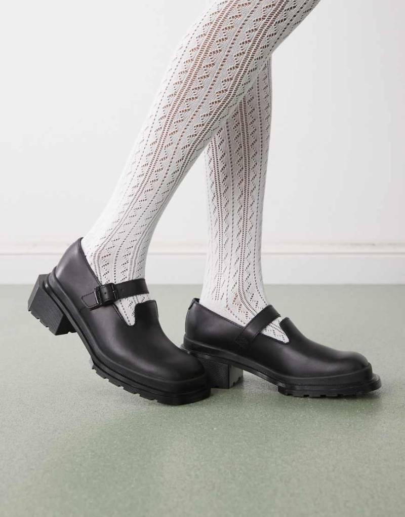Dr. Martens - Maybole - Mary-Jane-Schuhe aus Leder in Schwarz von Dr Martens
