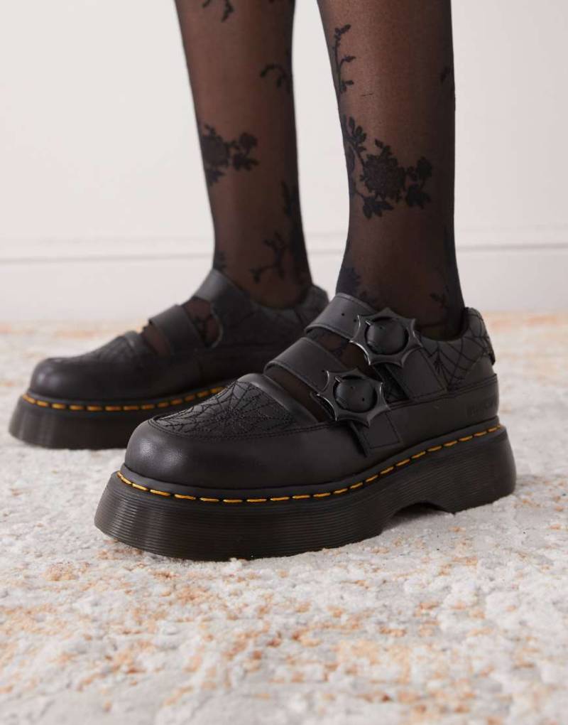 Dr. Martens x Wednesday - Buzz - Mary-Jane-Schuhe in Schwarz von Dr Martens