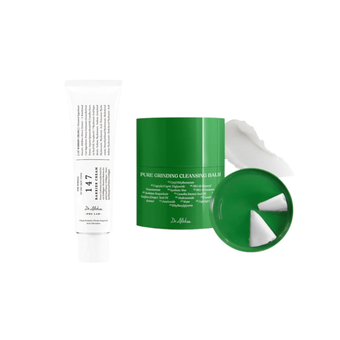 Dr. Althea - 147 Barrier Cream (1ea) X Pure Grinding Cleansing Balm (1ea) Set von Dr. Althea