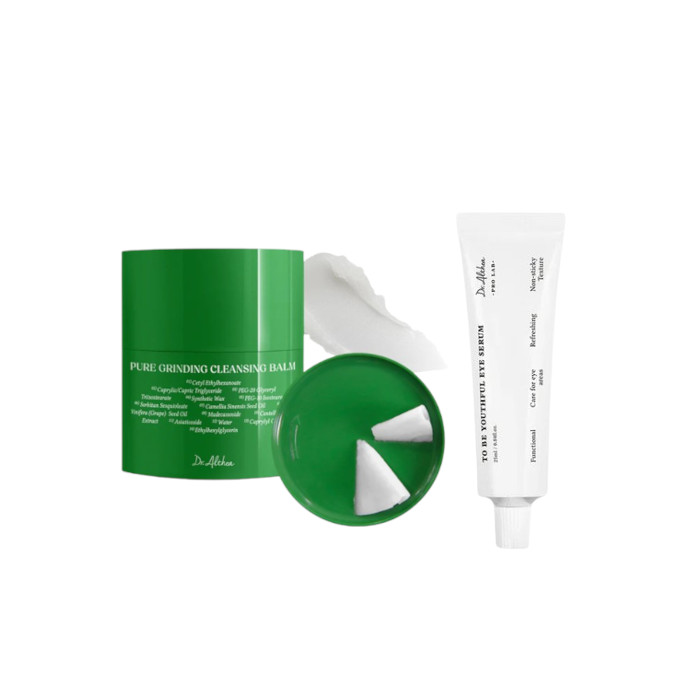 Dr. Althea - Pure Grinding Cleansing Balm (1ea) X To Be Youthful Eye Serum (1ea) Set von Dr. Althea