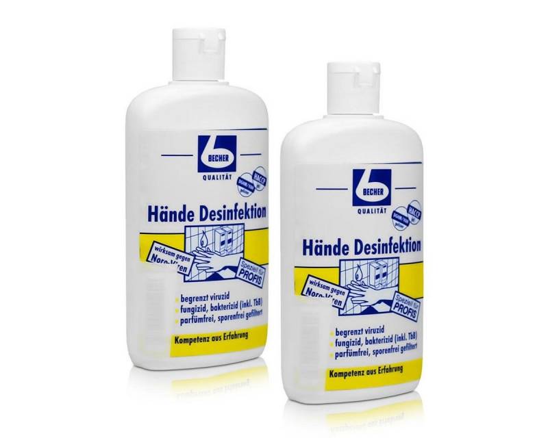 Dr. Becher Handseife Dr. Becher Hände Desinfektion 100ml Parfüm- und farbstofffreies Gel (2 von Dr. Becher