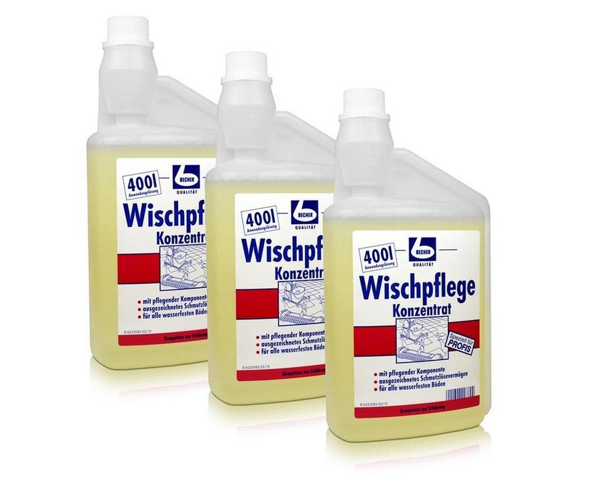 Dr. Becher Wundpflaster 3x Dr. Becher Wischpflege Konzentrat Dosierfl. - B00KA7GRFK von Dr. Becher