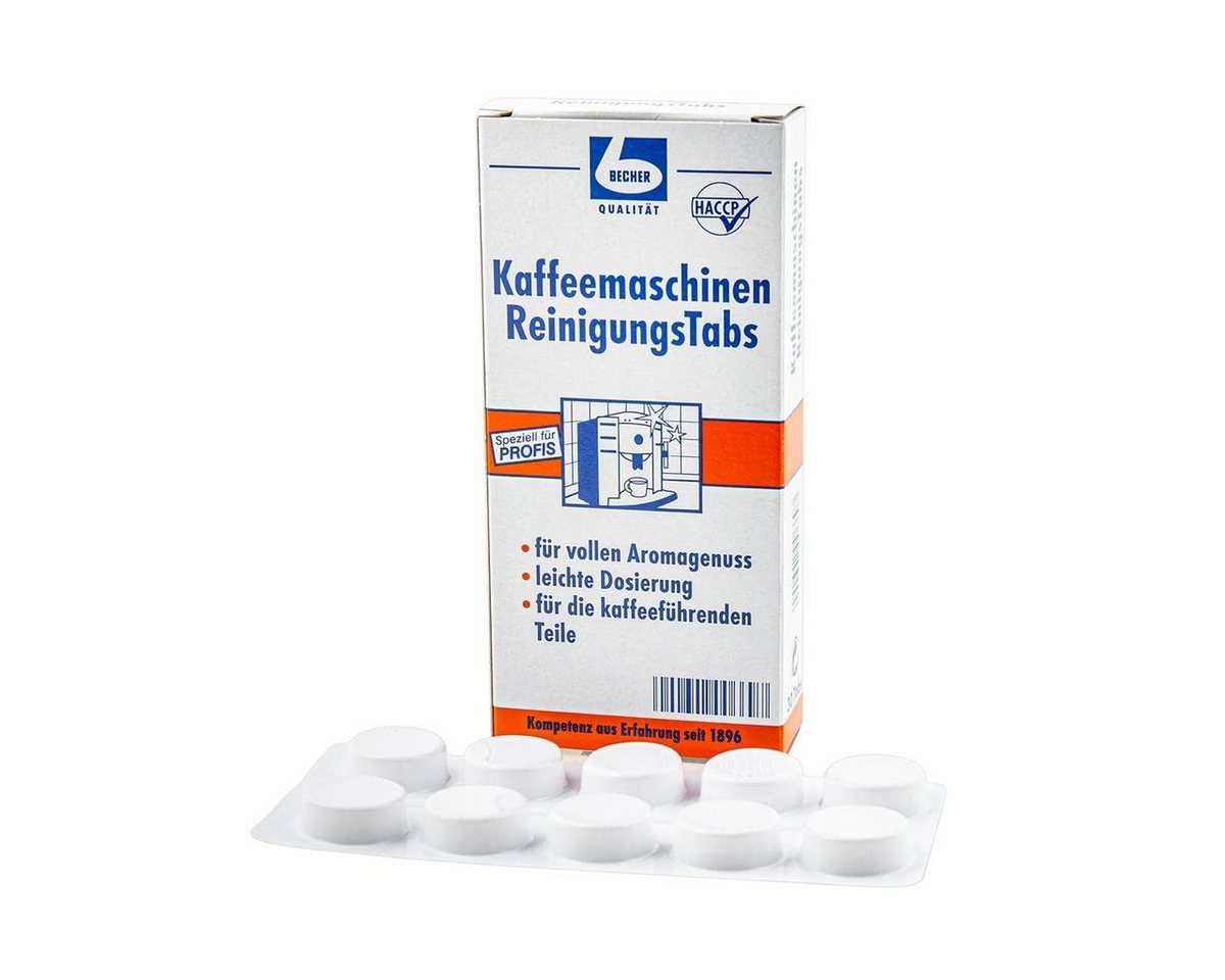 Dr. Becher Wundpflaster Kaffeemaschinen ReinigungsTabs 30er, Packung von Dr. Becher