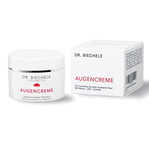 Dr. Biechele Anti-Age Augencreme - 50ml Feuchtigkeitscreme für Männer und Frauen - Schutz vor Hautalterung & Falten - Anti Falten Creme für die Augen mit Avocado- und Mandelöl von Dr. Biechele