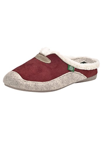 Dr. Brinkmann Damen 320378 Pantoffeln, Rot (Bordeaux/beige) von Dr. Brinkmann