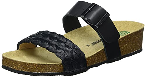 Dr. Brinkmann Damen 700065-01 Flache Sandale, Negro, 36 EU von Dr. Brinkmann