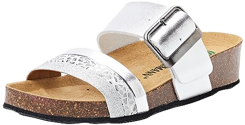 Dr. Brinkmann Damen 700283-92 Slipper, Silber, 36 EU von Dr. Brinkmann