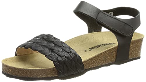 Dr. Brinkmann Damen 710027-01 Flache Sandale, Negro, 36 EU von Dr. Brinkmann