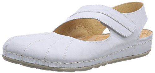 Dr. Brinkmann Damen 710558 Clogs, Weiß, 37 EU von Dr. Brinkmann