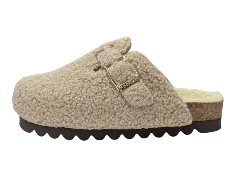 Dr. Brinkmann Dr. Brinkmann Damen Pantoffel 320711-08 beige Hausschuh von Dr. Brinkmann
