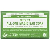 Dr. Bronner's - Magic Soap Bar Green Tea 140g von Dr. Bronner's