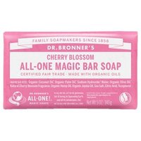 Dr. Bronners - Magic Soap Bar Cherry Blossom 140g von Dr. Bronner's