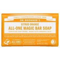 Dr. Bronners - Magic Soap Bar Citrus Orange 140g von Dr. Bronner's