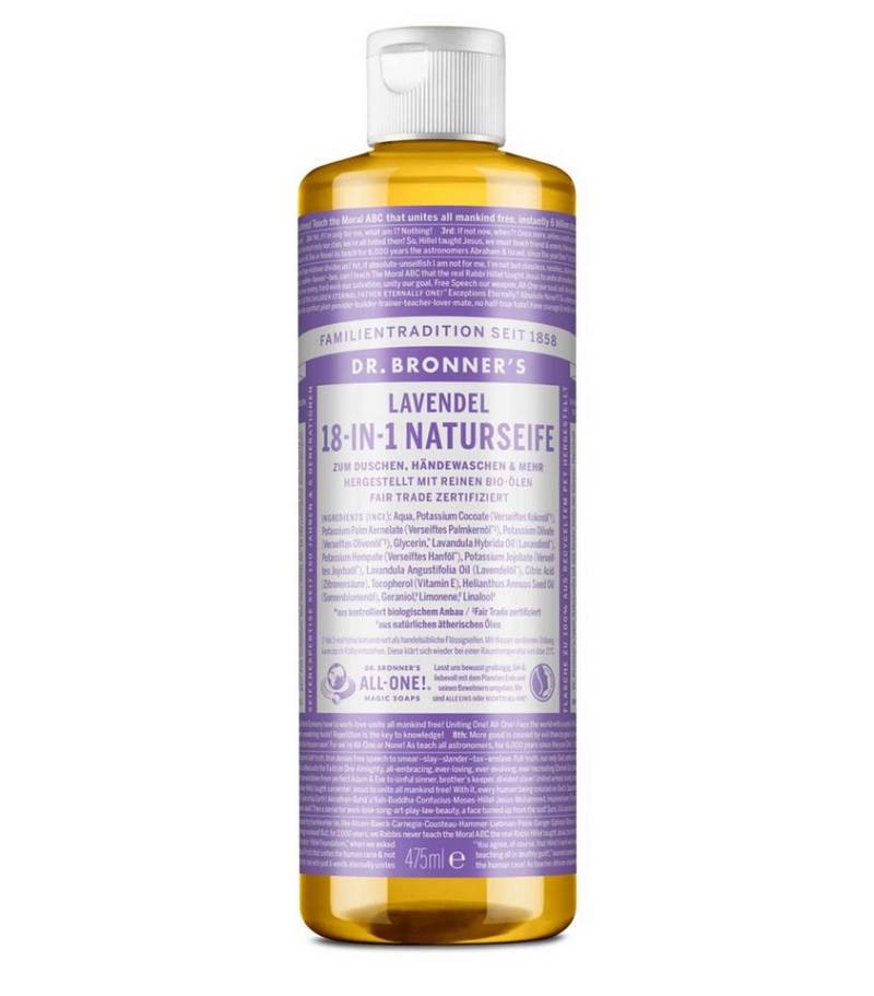 Dr. Bronners Flüssigseife Lavendel, 1-tlg., All-One Magic Soap 475 ml von Dr. Bronners