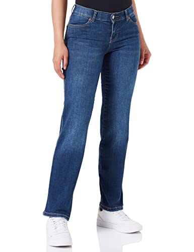 Dr Denim Damen Dixy Straight Jeans, Eyrie Dark Blue, M/34 von Dr. Denim